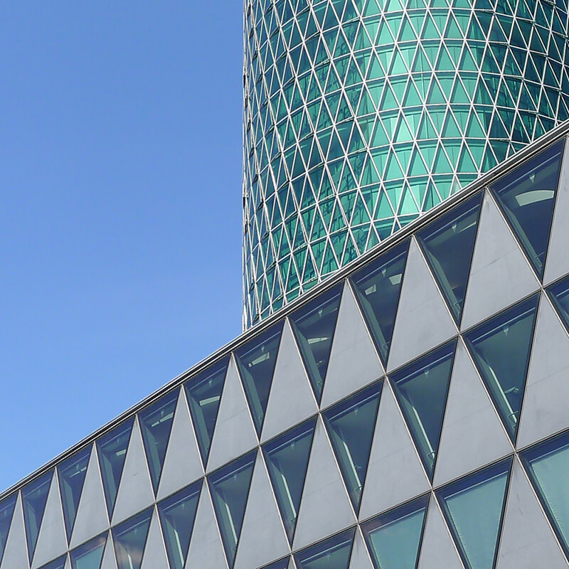 Westhafen Tower in Frankfurt am Main