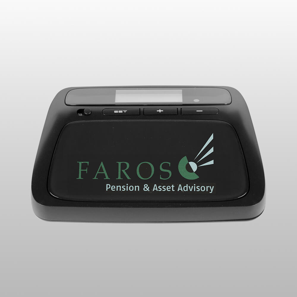 Bürogebäude quadratischer Ausschnitt FAROS Pension & Asset Advisory