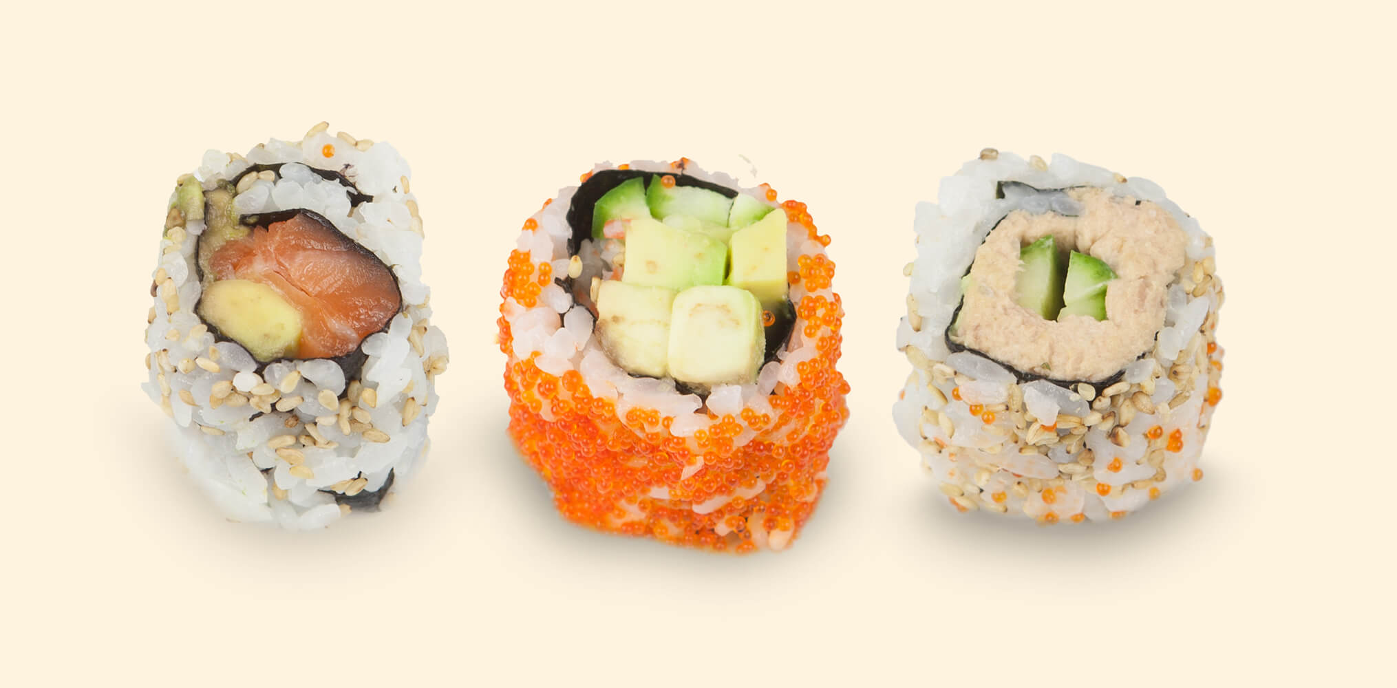 Sushi Inside-Out-Rolls IIMORI Gyoza Bar
