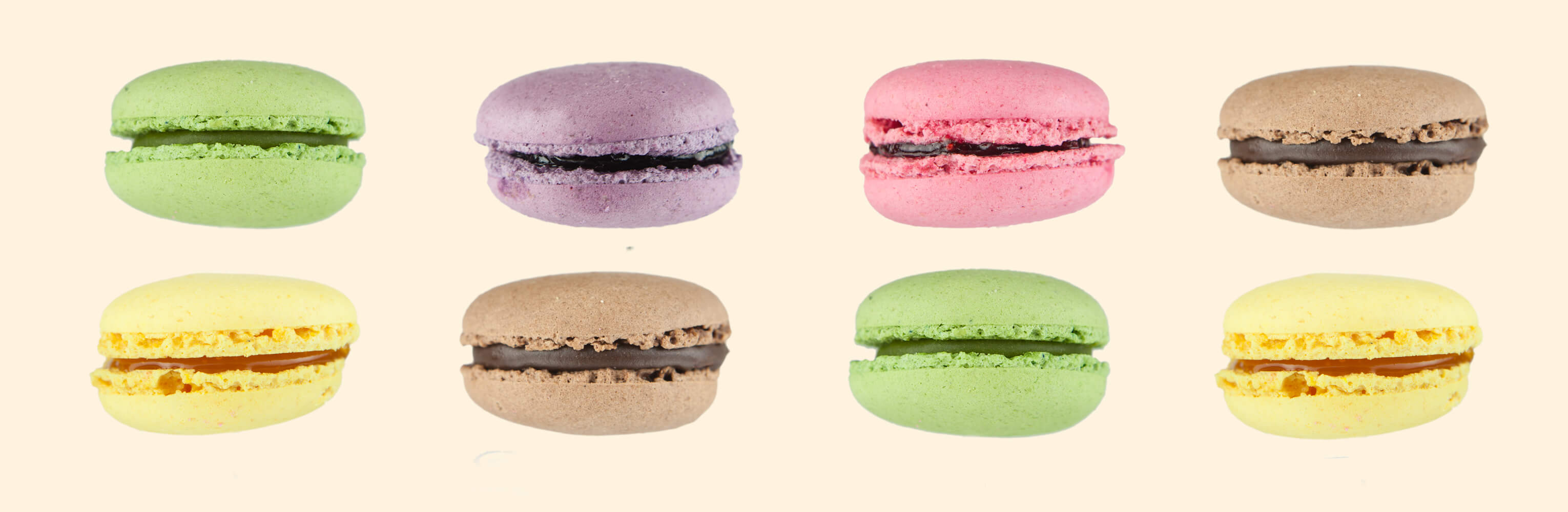 Markenkuss Referenzen: Fotografie Macarons für IIMORI Gyoza Bar