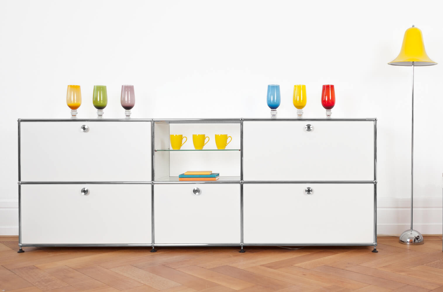 Büro USM Haller Sideboard Markenkuss