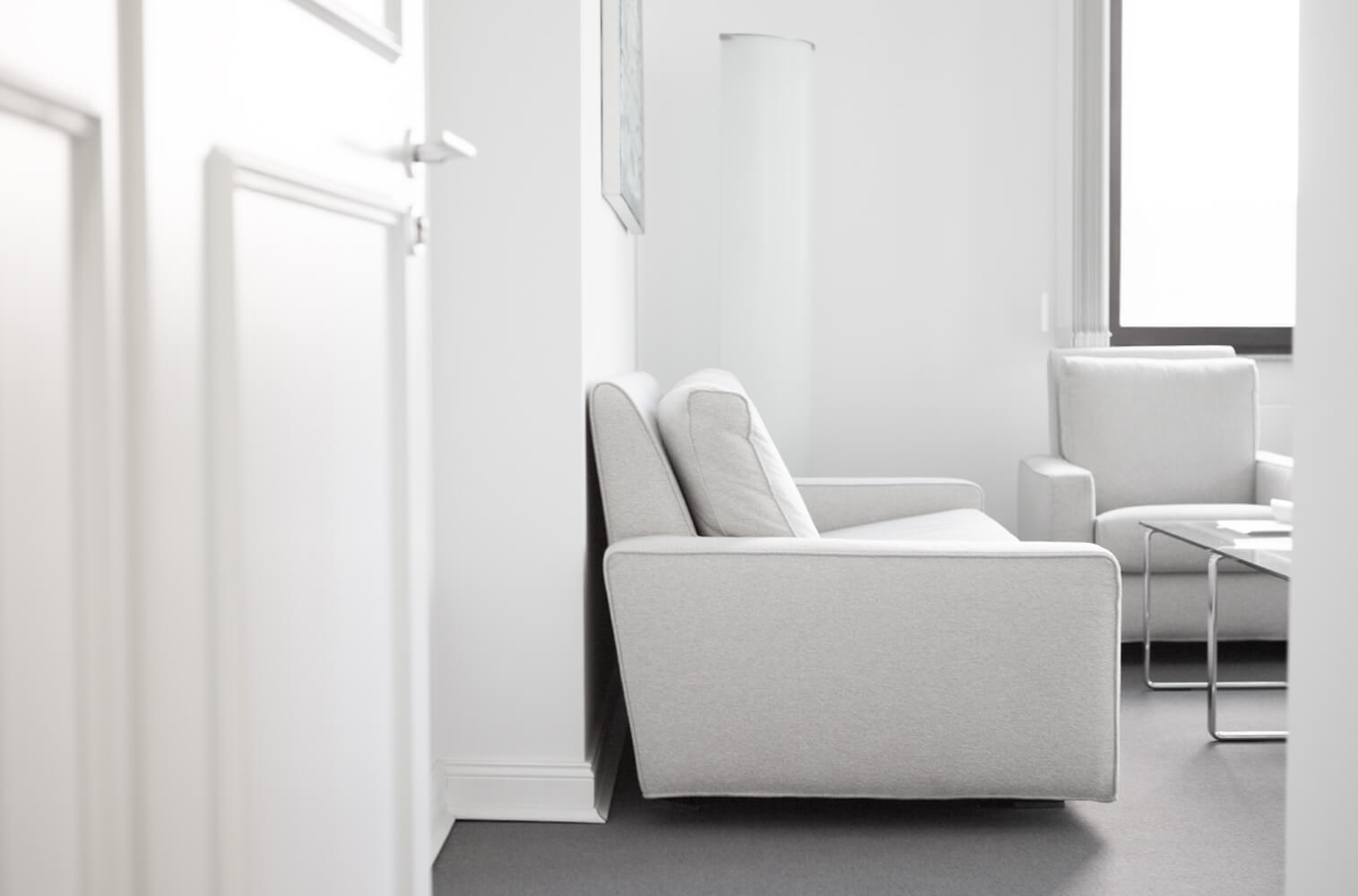 Büroraum Sofa Strategic Family Office Advisors GmbH