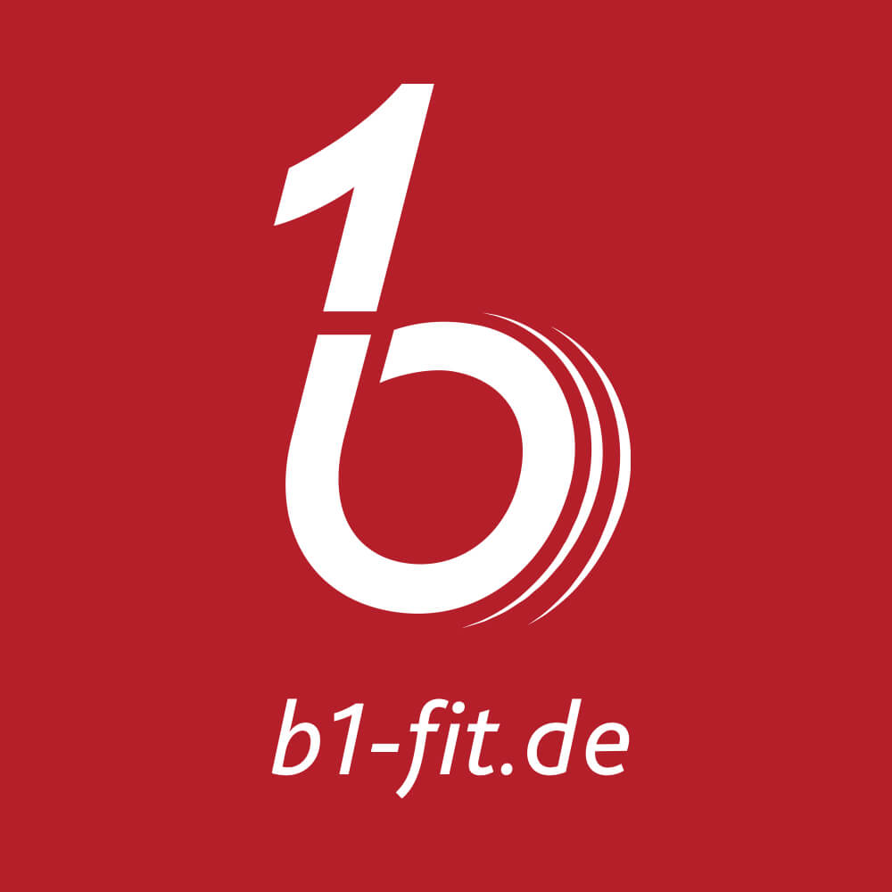 Logo für b1 – schneller fit, Bettina & Caroline Bauer GbR 