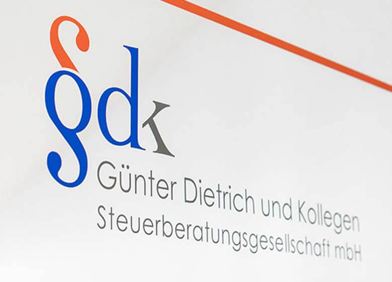 Markenkuss Referenzen Print + Digitales: Günter Dietrich und Kollegen Steuerberatungsgesellschaft mbH