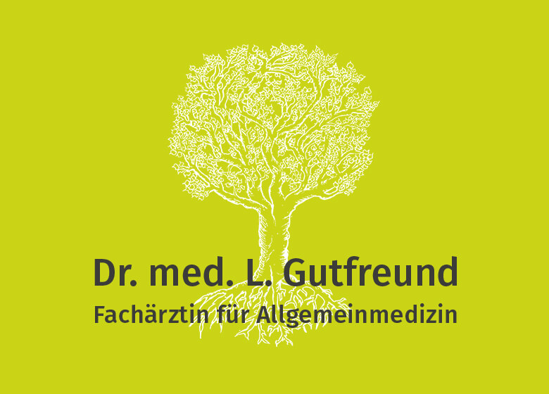 Markenkuss Referenzen Print + Digitales: Dr. med. L. Gutfreund | Fachärztin für Allgemeinmedizin