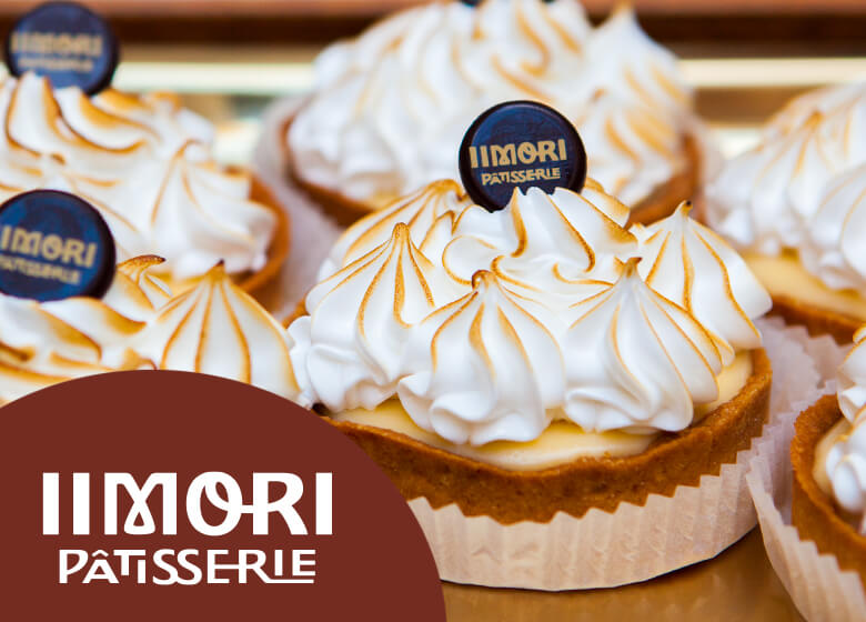 Markenkuss Projekte/Referenzen Print + Digitales: IIMORI Patisserie | Restaurant