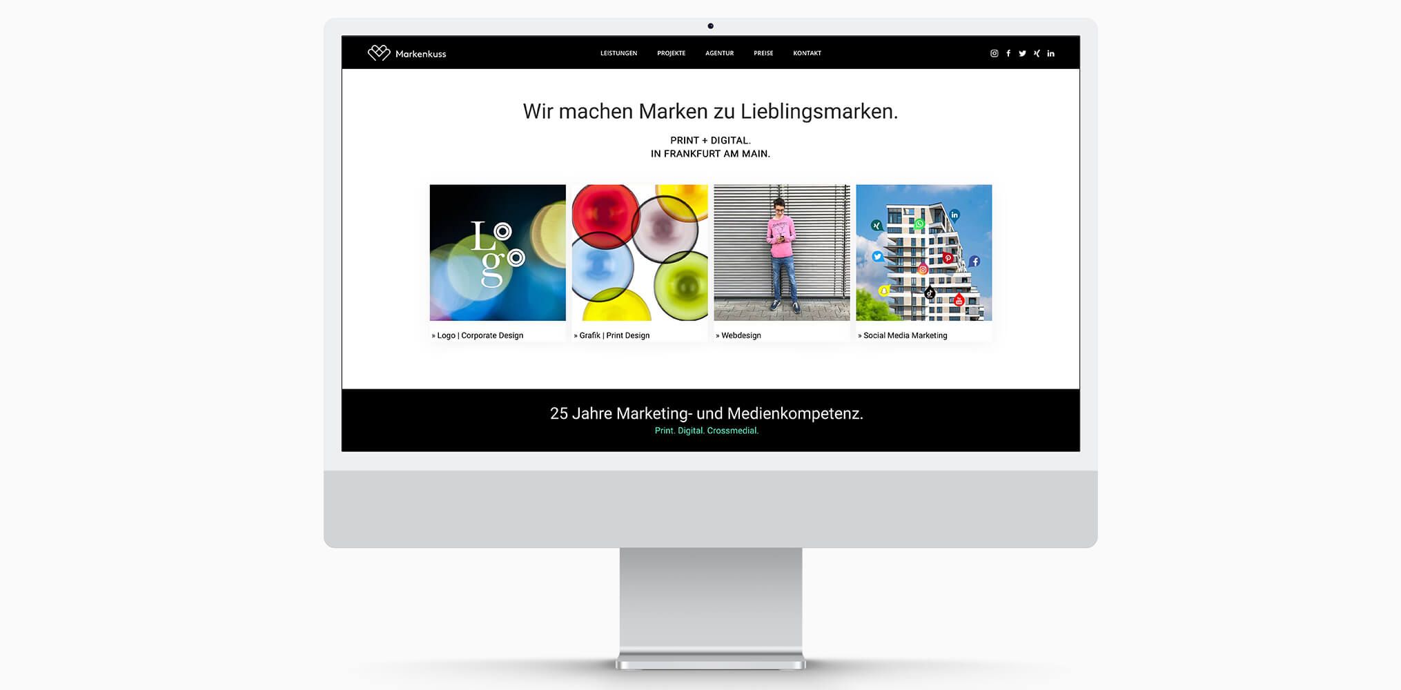 Markenkuss Website