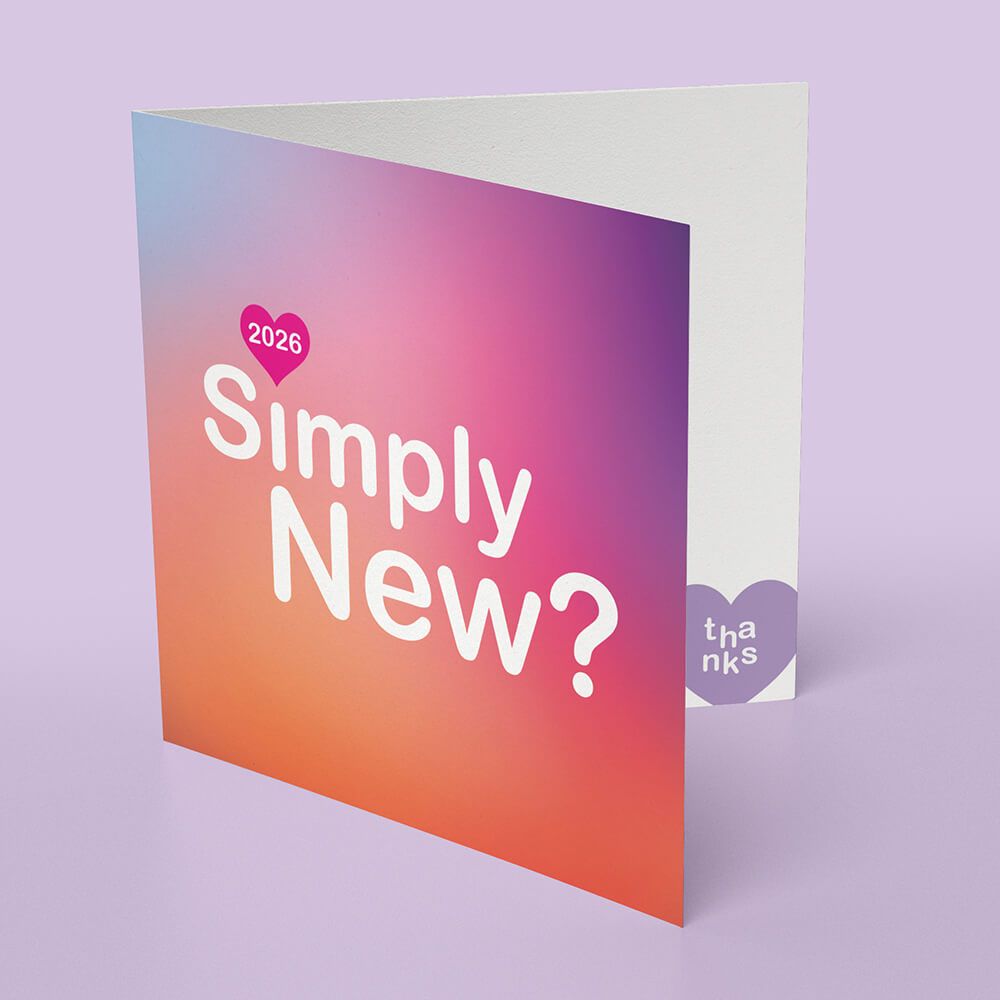 Weihnachtskarte Holzhausenschlößchen Adventskalenderhaus Markenkuss