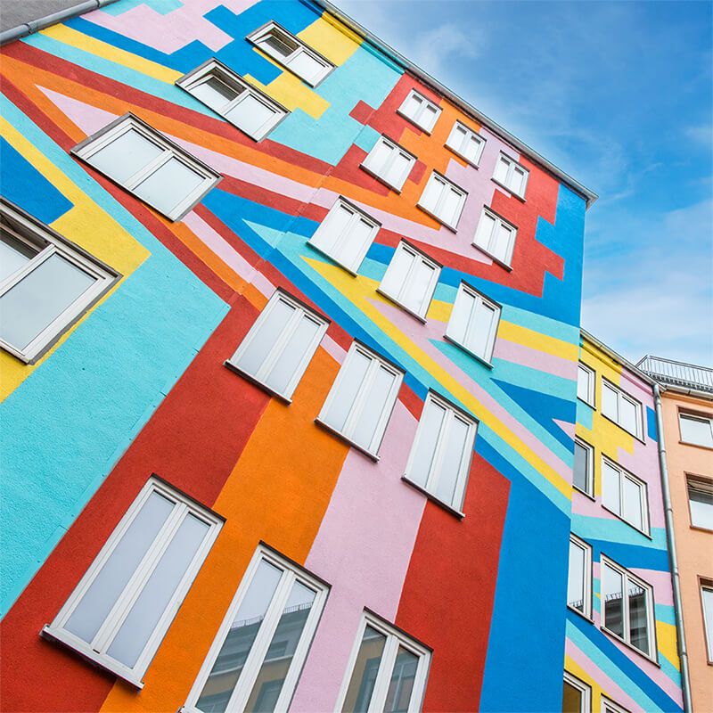 Mural - TAB zeigt, was in Frankfurt möglich ist. Niddastraße Frankfurt am Main - 1|4