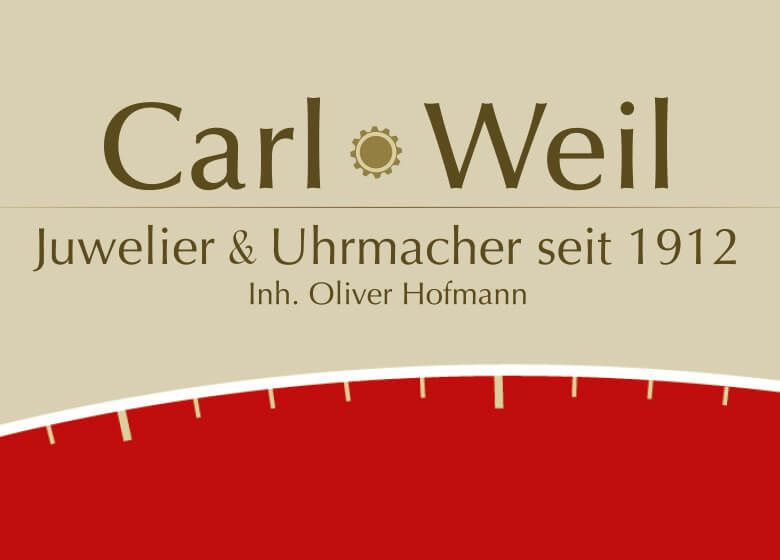 Markenkuss Referenzen Print + Digitales: Carl Weil | Juwelier & Uhrmacher