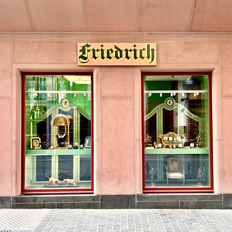 Juwelier Fredrich in der Frankfurter Altstadt