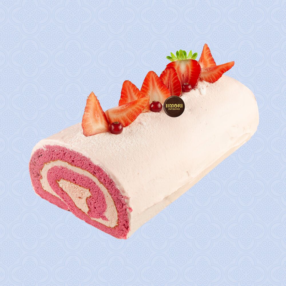 IIMORI Biskuit Cake Roll Erdbeere