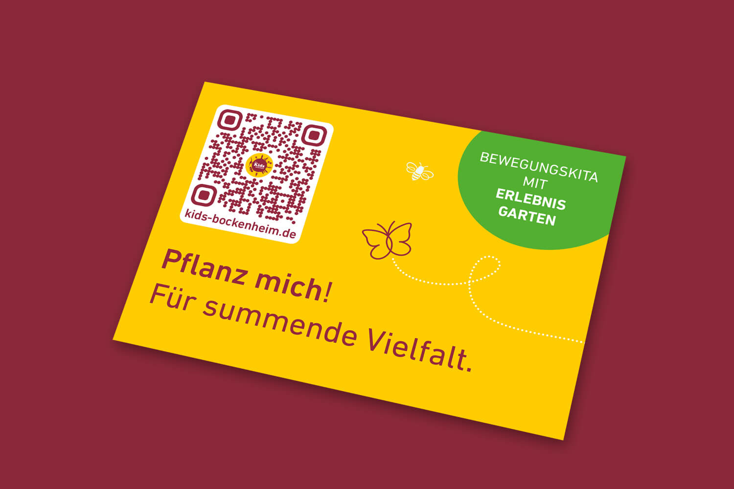 Markenkuss Referenzen: Fotografie Erlebnisgarten für Kita Kids Bockenheim
